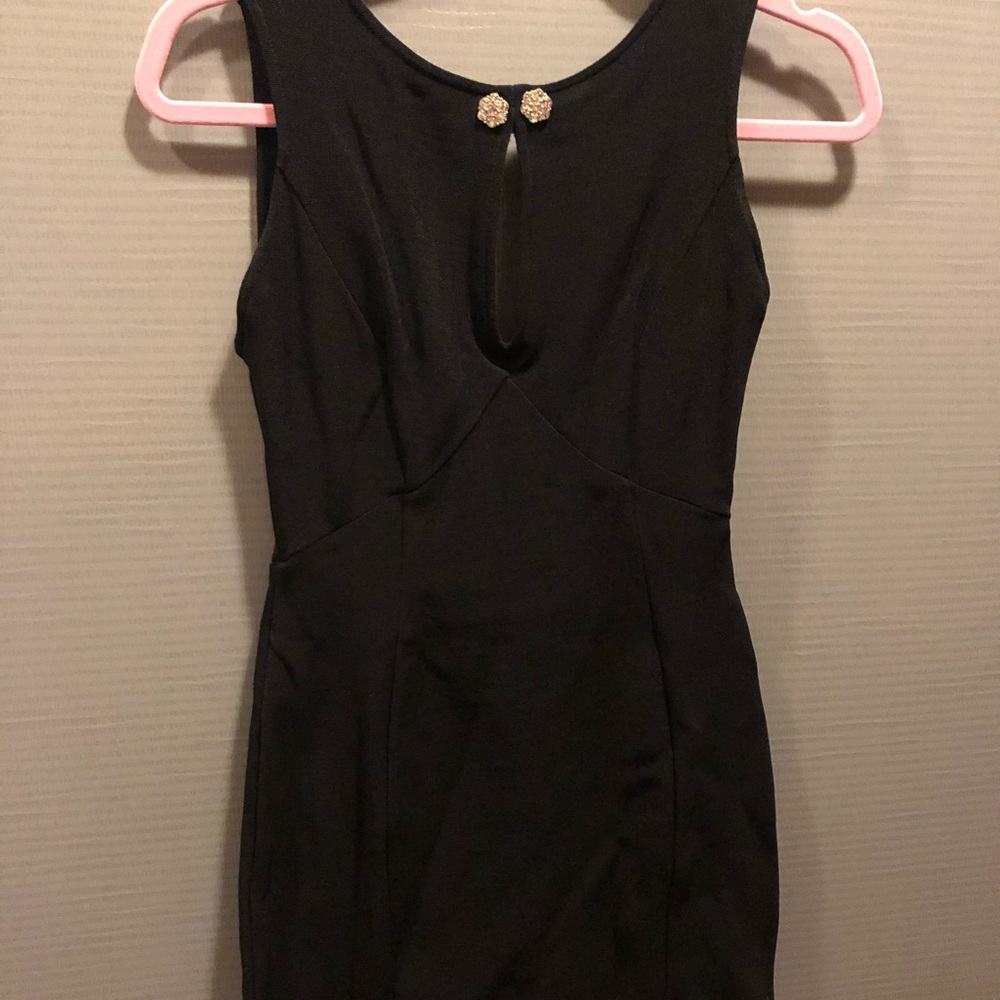 Tadashi Black Minidress